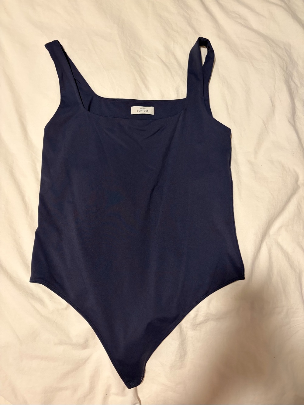 Babaton (Aritzia) Navy Contour Body Suit - Woman’s Size XL